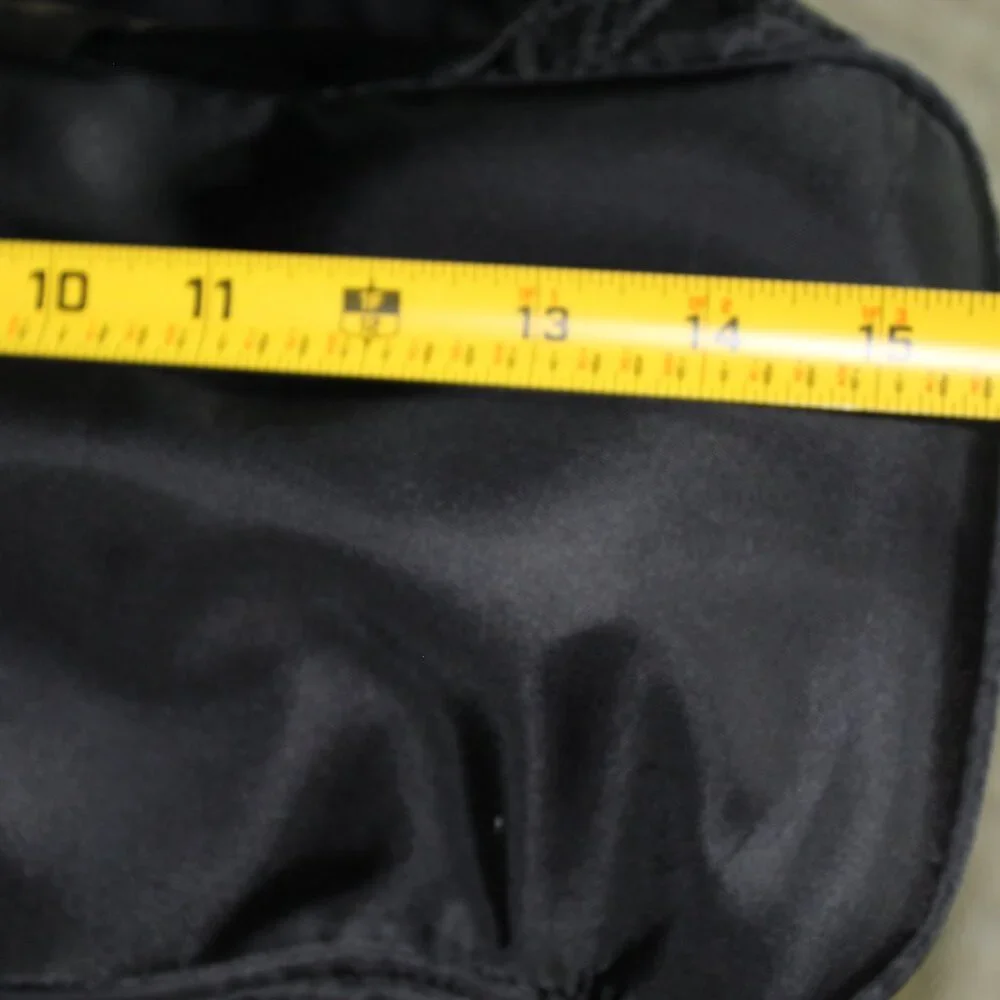 Joan & David Black Nylon Laptop Travel Backpack Bag EUC